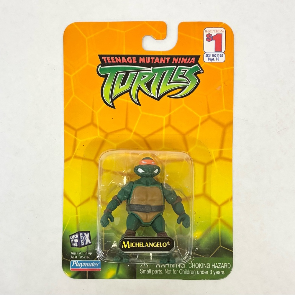 Teenage Mutant Ninja Turtles Michelangelo 2” mini Action Figure 2003